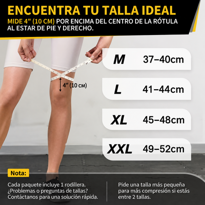 Rodillera Deportiva Ultrafina con Soporte para Menisco