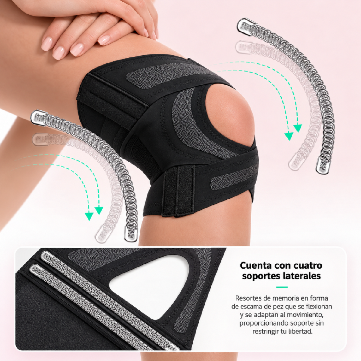 Rodillera Deportiva Ultrafina con Soporte para Menisco